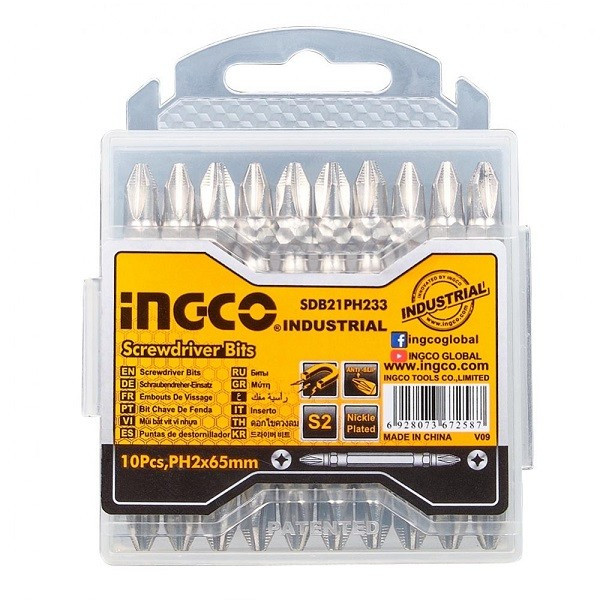 Ingco Screwdriver Bit Set-SDB21PH233