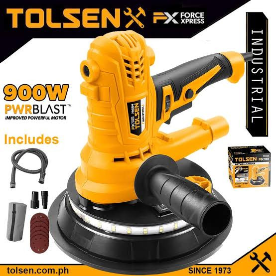 Tolsen Drywall Sander 900W 7"-79584