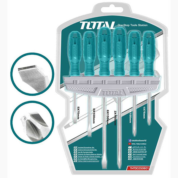 Total 6 Pcs Screwdriver Set