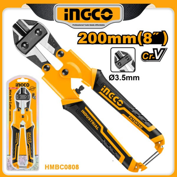 Ingco Mini Bolt Cutter 8"-HMBC0808