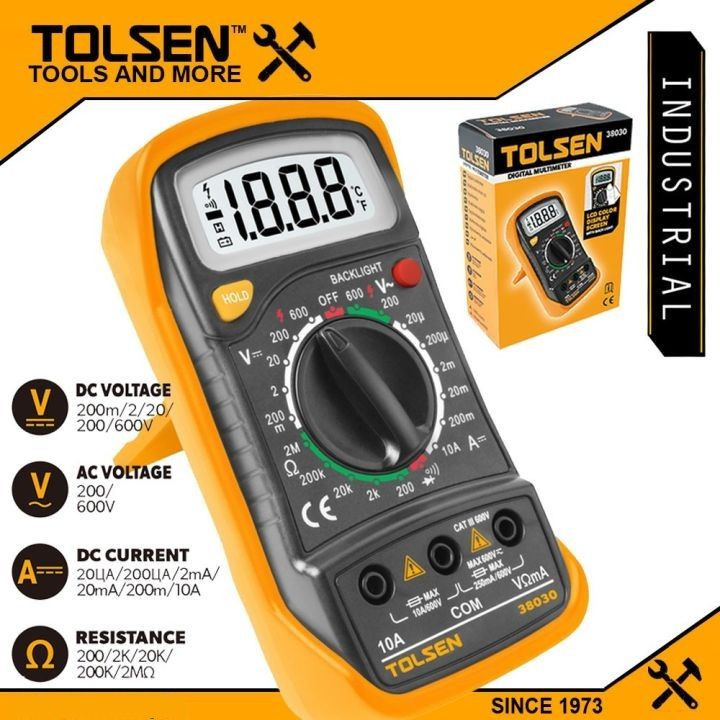 Tolsen Digital Multimeter-38030