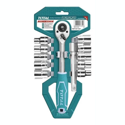 Total 12 Pcs 1/2″ Socket Set