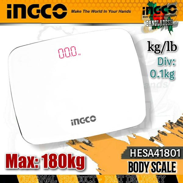 Ingco Body Scale 180kg-HESA41801
