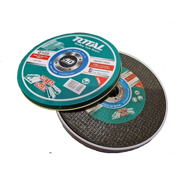 Total 4″ Abrasive Metal Cutting Disc 10 Pcs