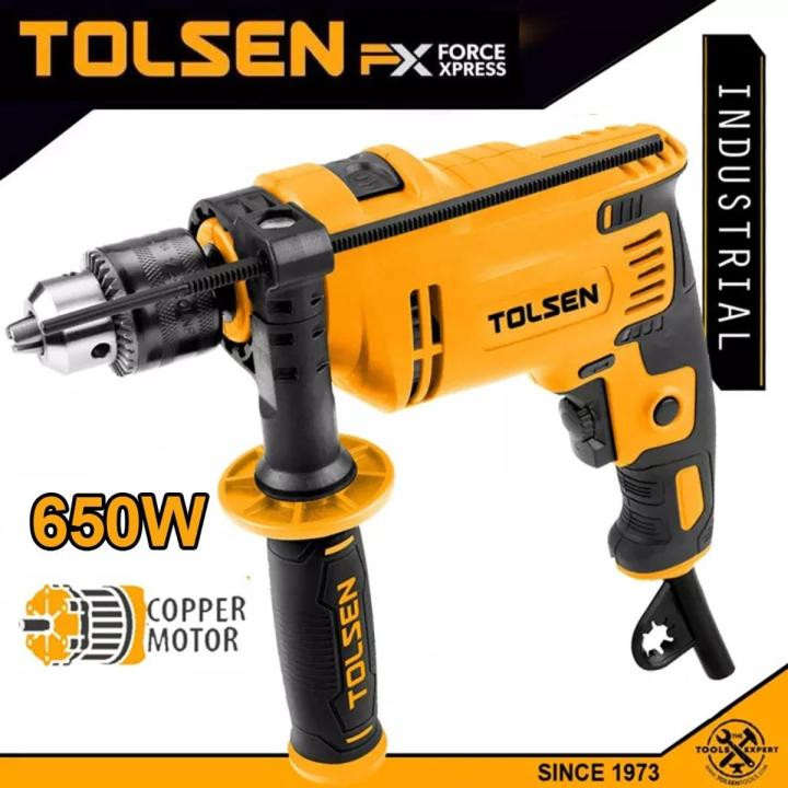 Tolsen Hammer Drill 650W Industrial 13mm-79504