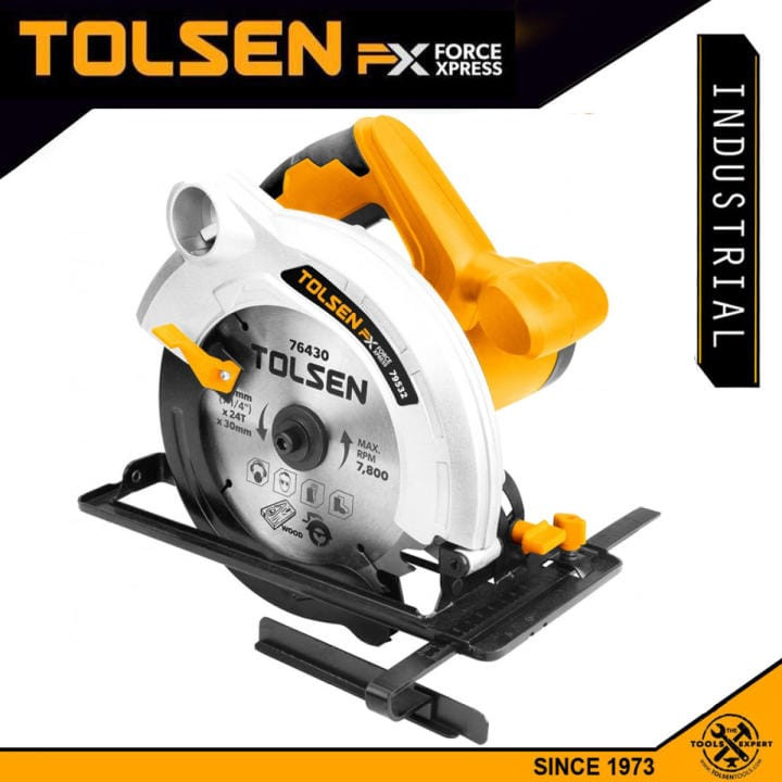 Tolsen Circular Saw 1300w 7 1/4"-79532