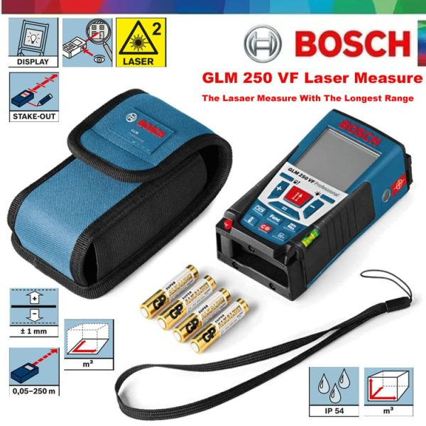 Bosch Laser Distance Meter 250M