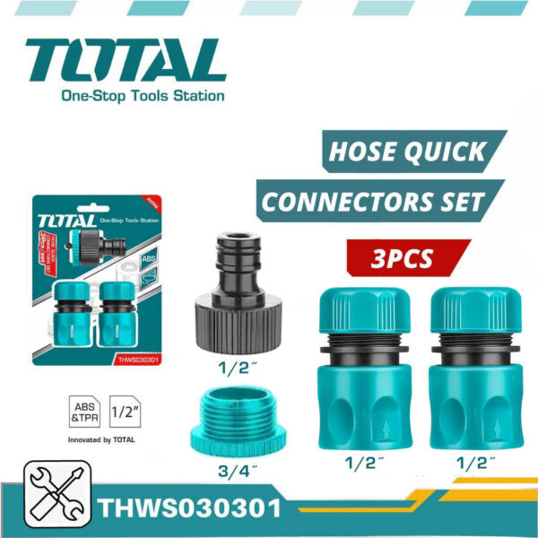 Total Quick Hose Connectors Set
